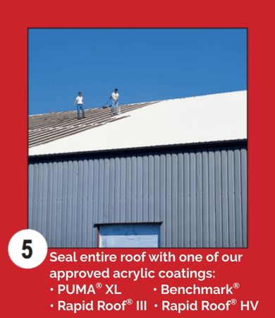 Metal Roof Application
