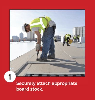 Single-Ply Commercial Roof Application